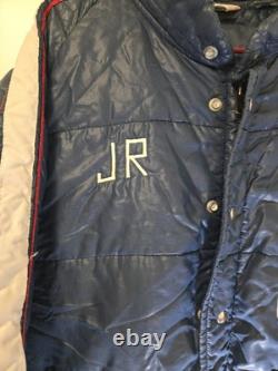 VTG 80s RJ Reynolds Tobacco Nascar USA Winston Cup Puffer Jacket Coat