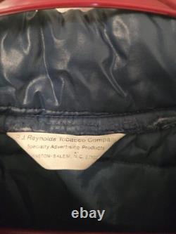 VTG 80s RJ Reynolds Tobacco Nascar USA Winston Cup Puffer Jacket Coat
