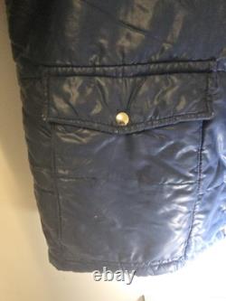 VTG 80s RJ Reynolds Tobacco Nascar USA Winston Cup Puffer Jacket Coat