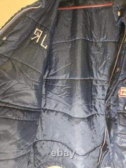 VTG 80s RJ Reynolds Tobacco Nascar USA Winston Cup Puffer Jacket Coat