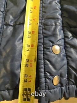 VTG 80s RJ Reynolds Tobacco Nascar USA Winston Cup Puffer Jacket Coat