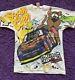 Vtg 90s Nascar Cartoon Network Scooby Doo Racing T Shirt All Over Print Nm