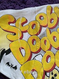 VTG 90s Nascar Cartoon Network Scooby Doo Racing T Shirt All Over Print NM