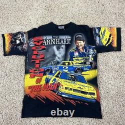 VTG 90s Racing NASCAR M&M Dale Earnhardt All Over Print Shirt Bundle