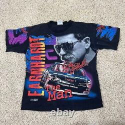 VTG 90s Racing NASCAR M&M Dale Earnhardt All Over Print Shirt Bundle