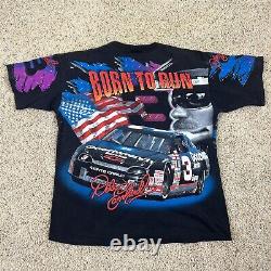 VTG 90s Racing NASCAR M&M Dale Earnhardt All Over Print Shirt Bundle