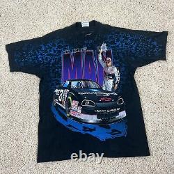 VTG 90s Racing NASCAR M&M Dale Earnhardt All Over Print Shirt Bundle