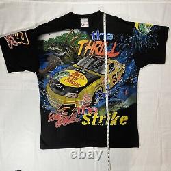 VTG Dale Earnhardt Chase Bass Pro Shops The Thrill Of The Strike AOP Shirt 2XL