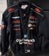 Vtg Dale Earnhardt Gm Goodwrench Jacket M Chase Nascar Winston Cup Black Suede