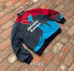 VTG Valvoline Cummins NASCAR Racing Jacket Mens XL Oversized Mark Martin #6 90s