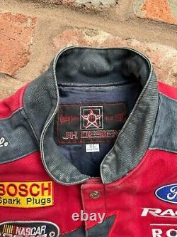 VTG Valvoline Cummins NASCAR Racing Jacket Mens XL Oversized Mark Martin #6 90s