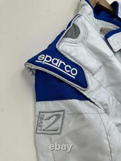 Vimntage Sparco Racing Suit Level 2 Blue NASCAR Drifting F1 Men's 54