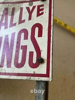 Vintage 1955 Glenwood Spring Rallye Colorado Auto Racing MG Car Club Rocky Mt