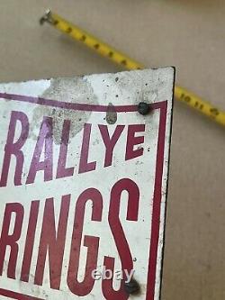 Vintage 1955 Glenwood Spring Rallye Colorado Auto Racing MG Car Club Rocky Mt