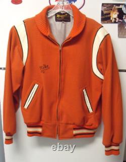 Vintage 1960s Racing Crew Jacket #33 Dick Flaig Holland Speedway