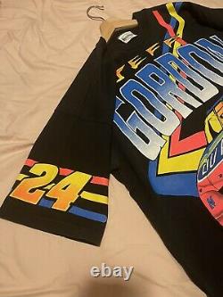 Vintage 1993 Jeff Gordon Du Pont Racing All Over Print Nascar T-Shirt