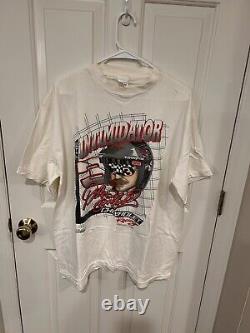 Vintage 1994 Dale Earnhardt Intimidator White 2 XL T-Shirt Sports Images