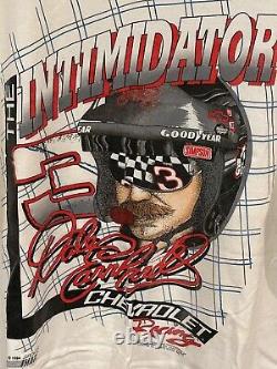 Vintage 1994 Dale Earnhardt Intimidator White 2 XL T-Shirt Sports Images