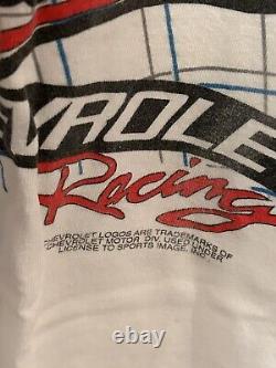 Vintage 1994 Dale Earnhardt Intimidator White 2 XL T-Shirt Sports Images