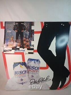 Vintage 1996 Dale Earnhardt Sr 3 Busch Beer Stand Up Cardboard NASCAR