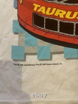 Vintage 1998 Cartoon Network Wacky Racing Nascar T-Shirt Lake Speed Size Large