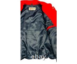Vintage 1999 Jeff Gordon DuPont Racing Flames Jacket NWT JH Design Size L NASCAR