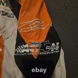 Vintage 2002 Autographed Tony Stewart NASCAR jacket