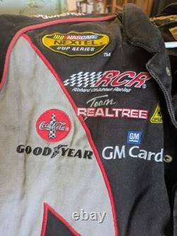 Vintage 90s Chase NASCAR Kevin Harvick Goodwrench Racing Jacket Size LARGE