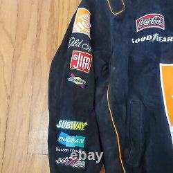 Vintage 90s HomeDepot Tony Stewart Nascar Racing Jacket Size 2XL