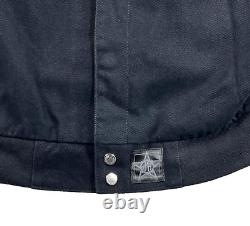 Vintage 90s Jeff Burton Nascar Racing Jacket Caterpillar Coke JH Design 2XL