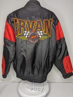 Vintage 90s Texaco Havoline Ernie Irvan Robert Yates Windbreaker Jacket L