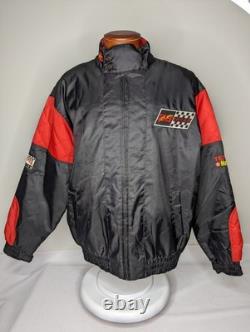 Vintage 90s Texaco Havoline Ernie Irvan Robert Yates Windbreaker Jacket L