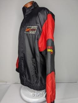 Vintage 90s Texaco Havoline Ernie Irvan Robert Yates Windbreaker Jacket L