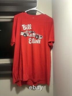 Vintage Bill Elliott nascar shirt XL Dahlonega Ga Bill Elliott Ford