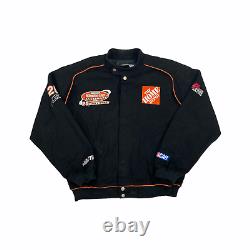 Vintage Black NASCAR Racing Jacket (L)