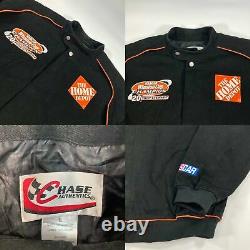 Vintage Black NASCAR Racing Jacket (L)