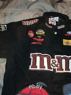 Vintage Chase Authentic Drivers Line M&M's NASCAR Jacket #38 Elliot Sadler XL