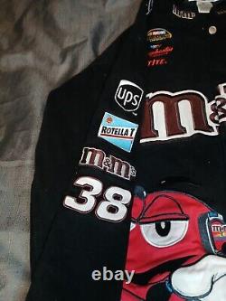 Vintage Chase Authentic Drivers Line M&M's NASCAR Jacket #38 Elliot Sadler XL