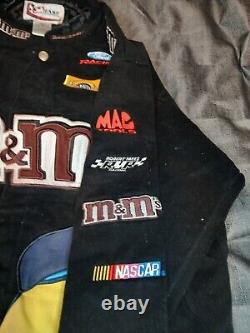 Vintage Chase Authentic Drivers Line M&M's NASCAR Jacket #38 Elliot Sadler XL