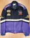 Vintage Chase Authentics Brickyard 400 Embroidered Purple Racing Jacket Size L