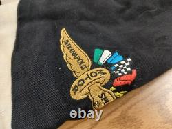 Vintage Chase Authentics Brickyard 400 Embroidered Purple Racing Jacket Size L