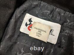 Vintage Chase Authentics Brickyard 400 Embroidered Purple Racing Jacket Size L