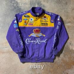 Vintage Chase Authentics Crown Royal Racing Jacket Jamie McMurray-Size Medium