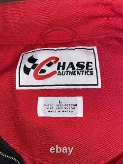 Vintage Chase Authentics Dale Earnhardt Racing Jacket GM Goodwrench NASCAR Large