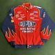 Vintage Chase Authentics Jeff Gordon 24 Nascar Racing Jacket L Flames Dupont Jh