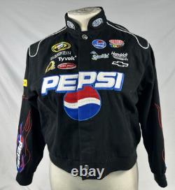 Vintage Chase Authentics Jeff Gordon 24 Pepsi Racing Jacket NASCAR 2XL
