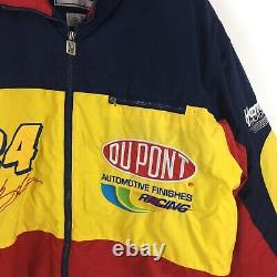 Vintage Chase Authentics Nascar Dupont Racing Jacket Mens Large Jeff Gordon