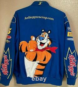 Vintage Chase Nascar Nextel Cup Series Kyle Busch #5 Kelloggs Racing Jacket Lrg