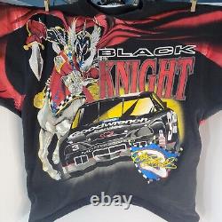 Vintage Dale Earnhardt Black Knight Tshirt XXL AOP Good Used Condition