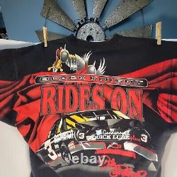 Vintage Dale Earnhardt Black Knight Tshirt XXL AOP Good Used Condition